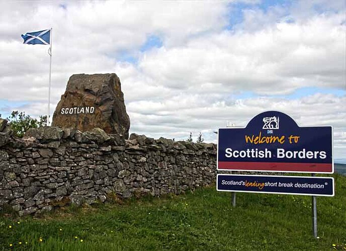 Die Borders bilden einen Teil der Southern Uplands, eine der drei geografischen Regionen Schottlands.