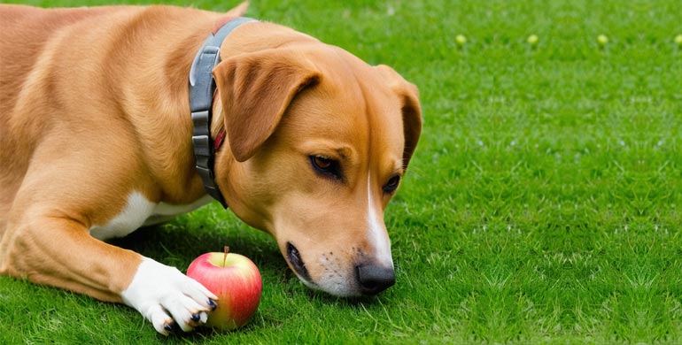 Dürfen Hunde Äpfel fressen?