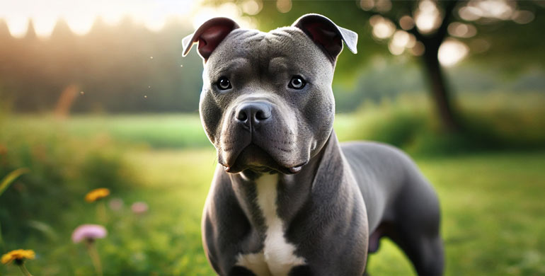 Pitbulls Grau